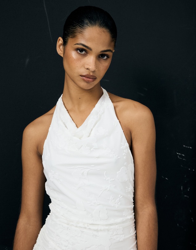 Lover - Agnes Burnout Mini Dress