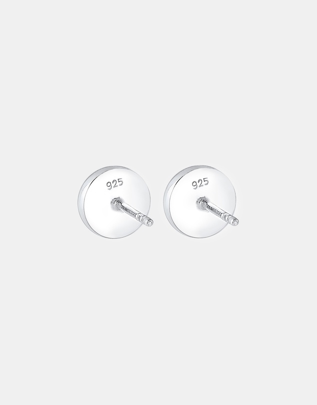Kuzzoi - ICONIC EXCLUSIVE - Classic Stud Earrings in 925 Sterling Silver