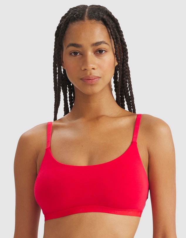 adidas Sportswear - Active Essentials Wirefree Cotton Scoop Bralette