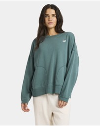 Billabong - Womens Don't Forget Pullover Crew Neck