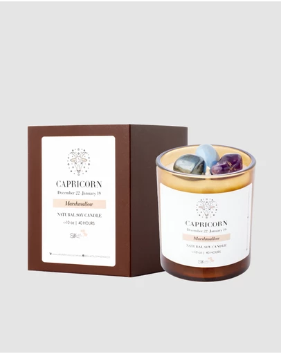 Silk Oil of Morocco - Capricorn Amber Natural Soy Candle