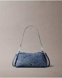 Calvin Klein - Small Denim Shoulder Bag