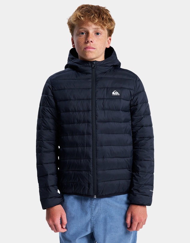 Quiksilver - Boys 8 to 16 Scaly Puffer Jacket