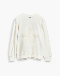 Desigual - Flower sweatshirt