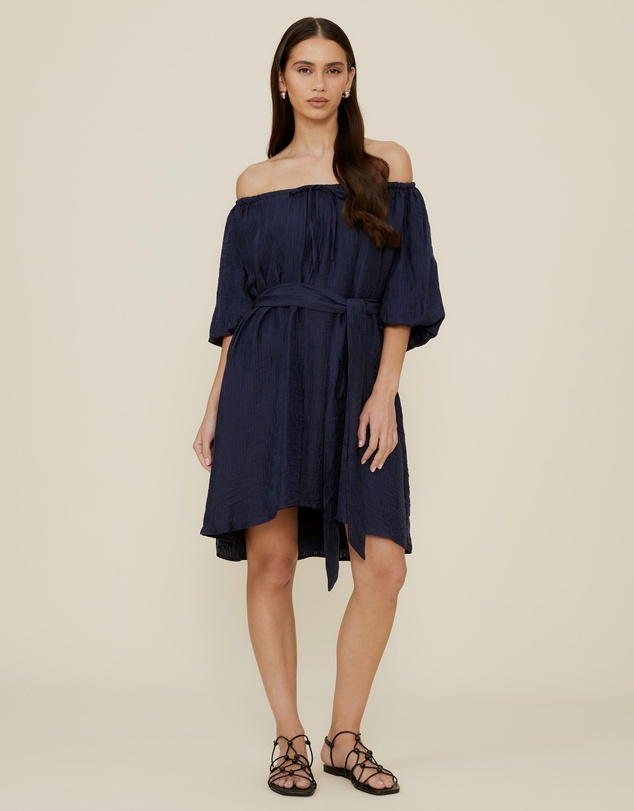 The Fated - Adjustable Neck Mini Dress