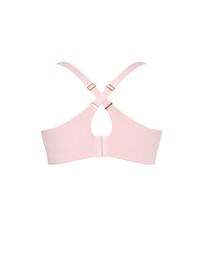 City Chic - Plus size Luxe Microfibre Wireless Bra - pink icing