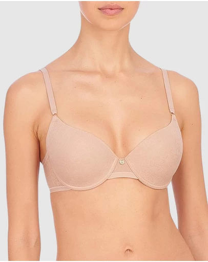 Natori - Jacquard Lace Wired Contour T-Shirt Bra