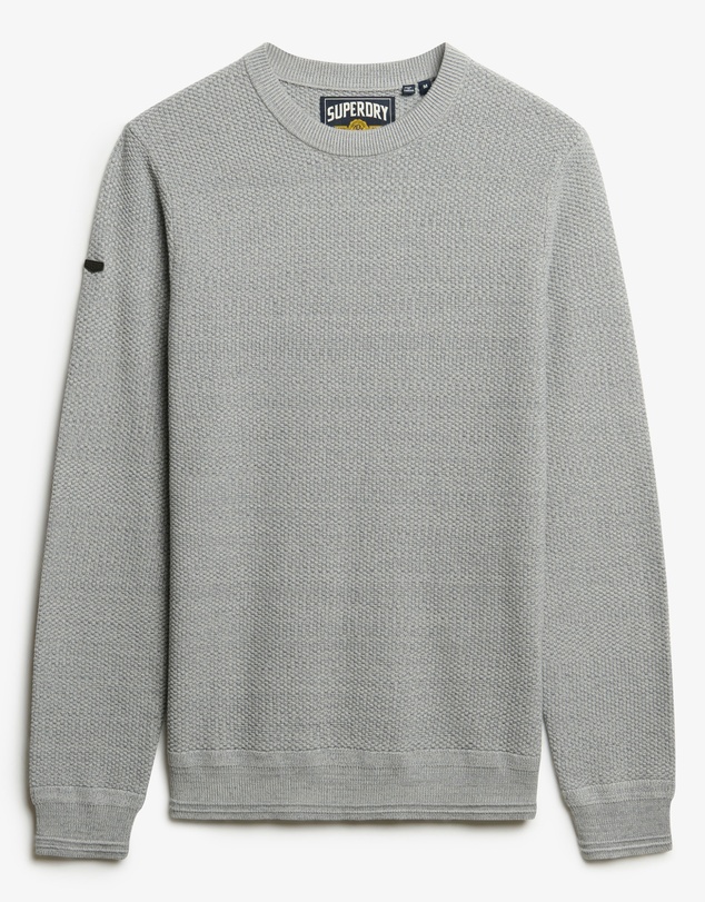 Superdry - Light Weight Cotton Texture Jumper