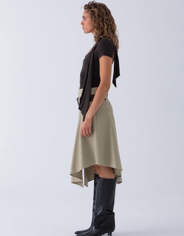 Style Addict - Ayla Scarf Wrap Top