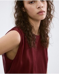 M.N.G - Flowy Dress with Gathered Waist