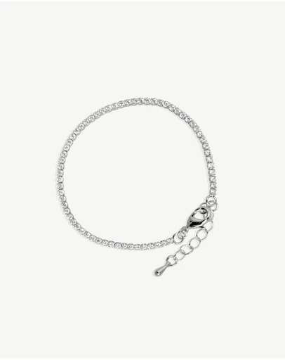 Zahar - Liliana Tennis Bracelet Silver