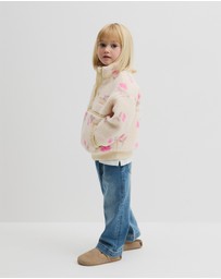Country Road - Printed Sherpa Sweat