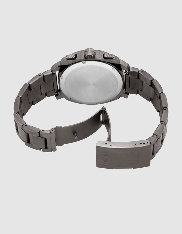 Fossil - Machine Gun-Metal Chronograph Watch