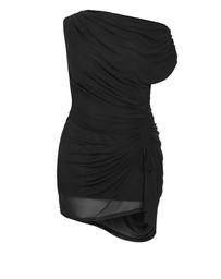 City Chic - Plus size Vivid Mesh Mini Dress - black