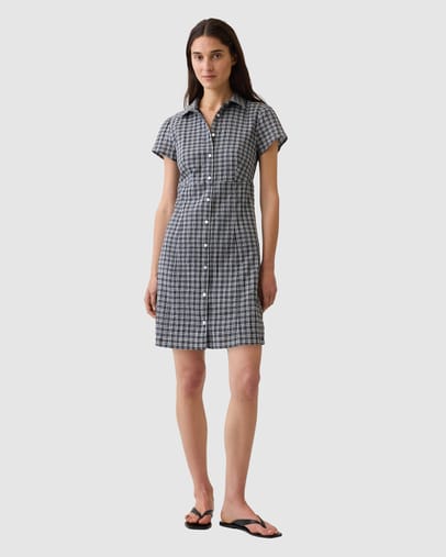 Tonal Blue Plaid