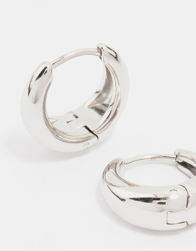 Lovisa - Waterproof Stainless Steel Mini Drop Huggie Earrings
