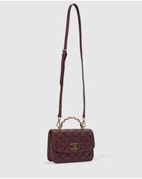 Forever New - Azalea Quilt Metal Top Handle Bag