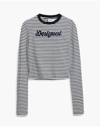 Desigual - Arty print T-shirt