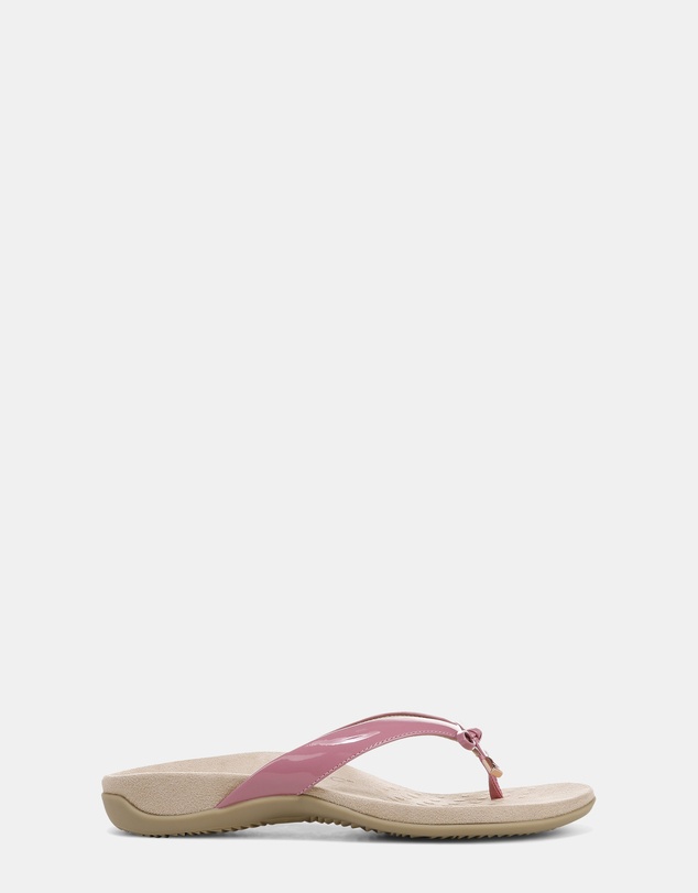 Vionic - Bella Toe Post Sandal - Rhubarb