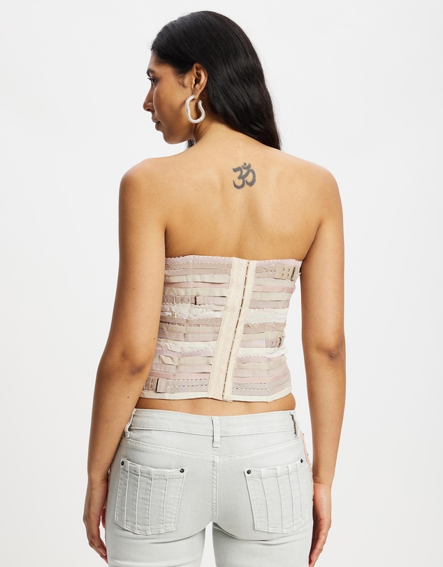 Jaded London - Layered Bra Strap Corset