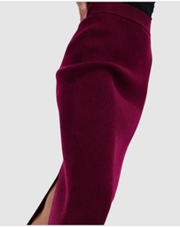 Honey and Beau - Serenity Knit Skirt