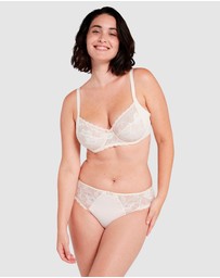 Sans Complexe - Capucine Wired Two-Tone Lace Bra