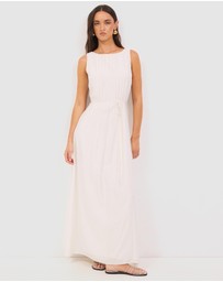 Calli - Malik Tucked Maxi Dress
