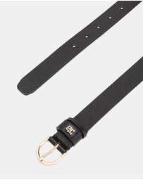 Tommy Hilfiger - Essential Effortless 2.5cm Gold Belt