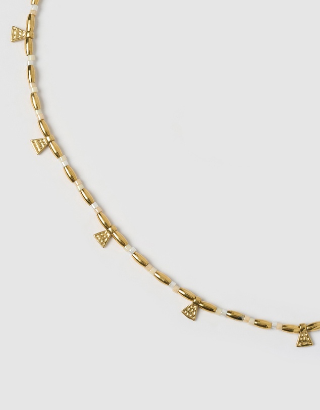 Arms Of Eve - Natalia Gold Necklace - Vanilla