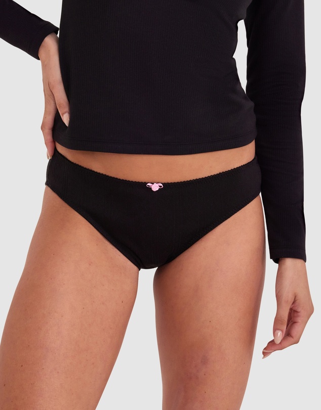 Bras N Things - Georgia Bikini Brief - Black
