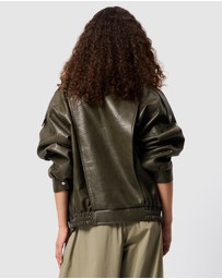Mossman - Saxon Oversized Bomber Jacket