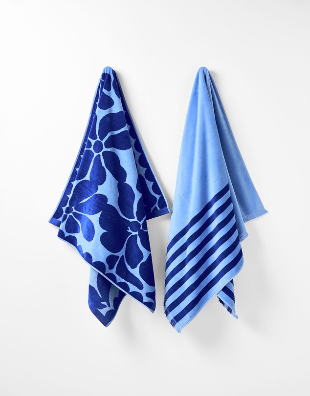 Aura Home - Palma Stripe Australian Cotton Beach Towel