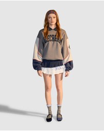 Rollie - Mary Jane Velvet Flat