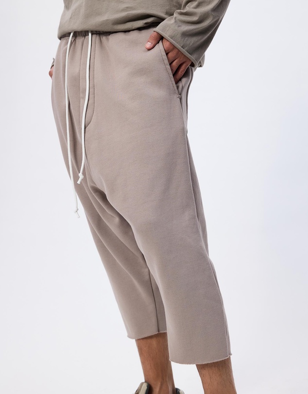 Surrounded By Ghosts - The Jade Low Crotch Fleece Drawstring Shorts