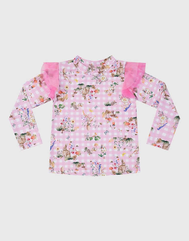 Aqua Blu Kids - Robin Long Sleeve Rash Vest - Babies