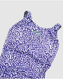 Salty Johnson - VIOLET Coral Thick Strap One Piece