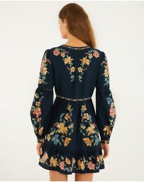 Farm Rio - Maira Floral Mini Dress