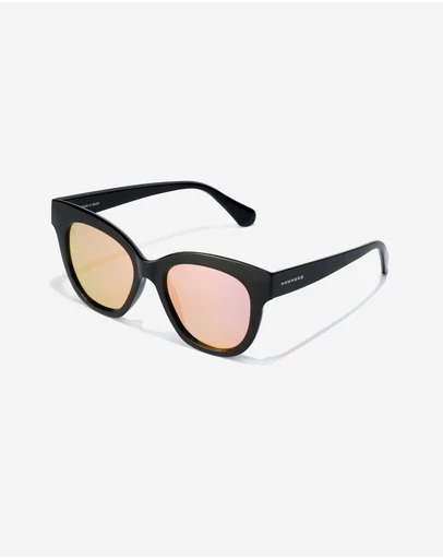 Hawkers Co - Hawkers - Audrey raw - polarized black rose gold  Sunglasses for Men and Women Polarized
