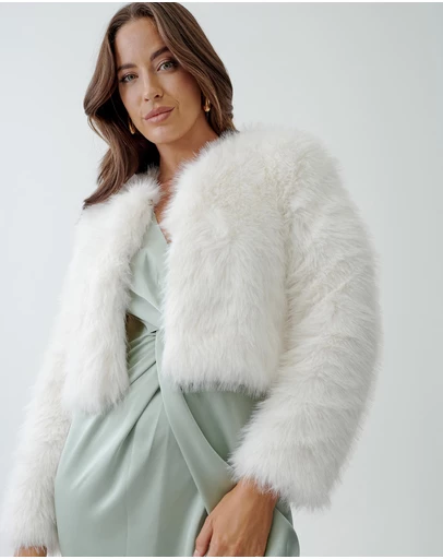 CHANCERY - Noel Faux Fur Jacket