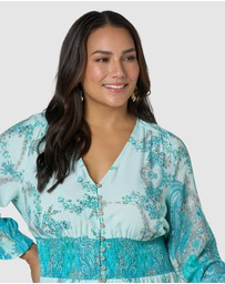 The Poetic Gypsy - Brown Sugar Maxi Dress