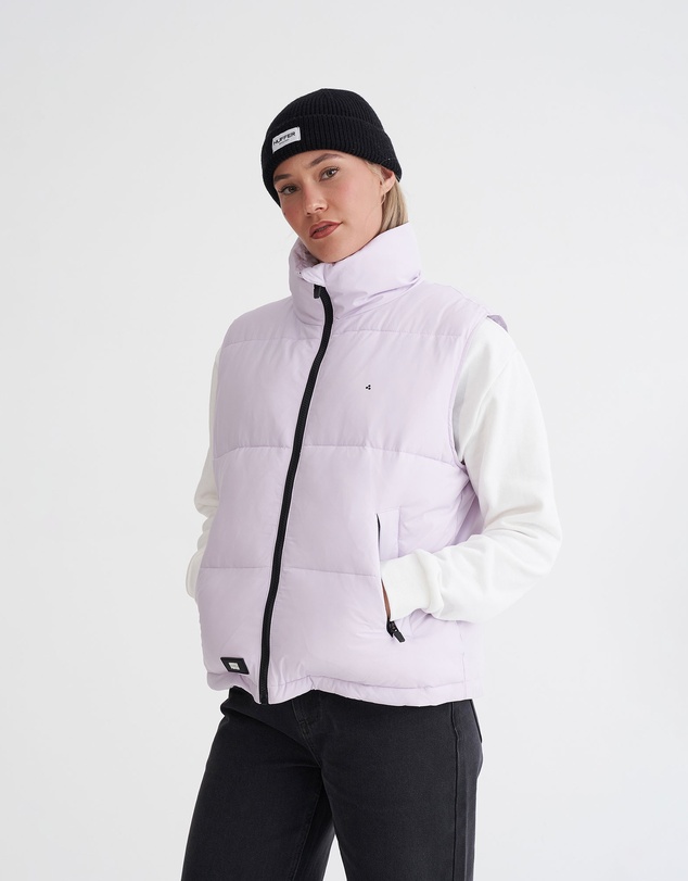 Huffer - Women's Crop Puffer Vest