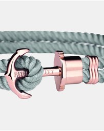 Paul Hewitt - Phrep Nylon Rose Gold Grey L Bracelet