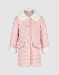 Fleur Harris - Graceful Coat in Pink