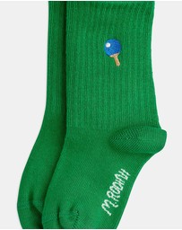 Mini Rodini - 1-Pack Racket Emb Socks - Babies-Teens