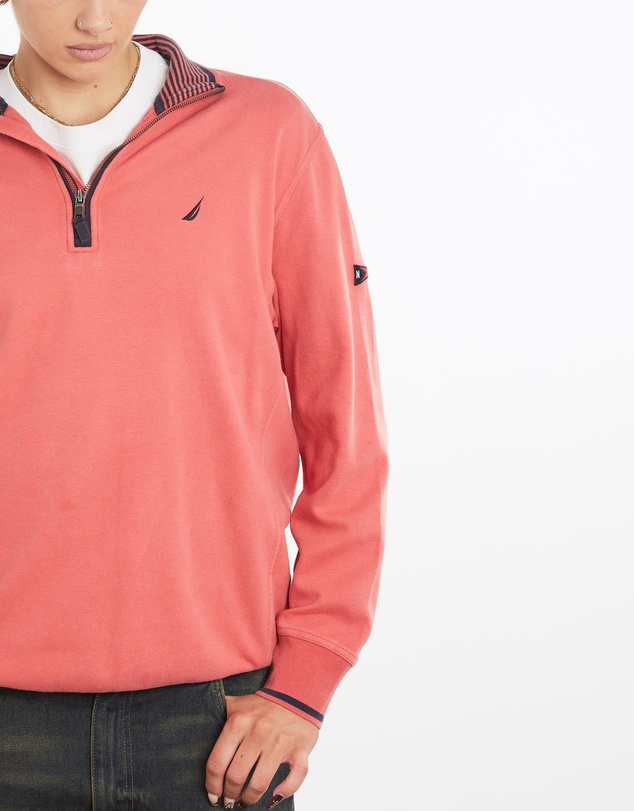 Vintage by The Real Deal - Pre Loved - Vintage Nautica Quarter Zip Sweatshirt