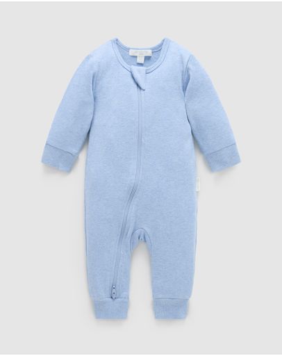 Pale Blue Melange