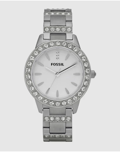 Fossil - Jesse Silver-Tone Analogue Watch