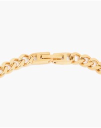 Lovisa - Waterproof Gold Plated Stainless Steel Curb Chain Necklace
