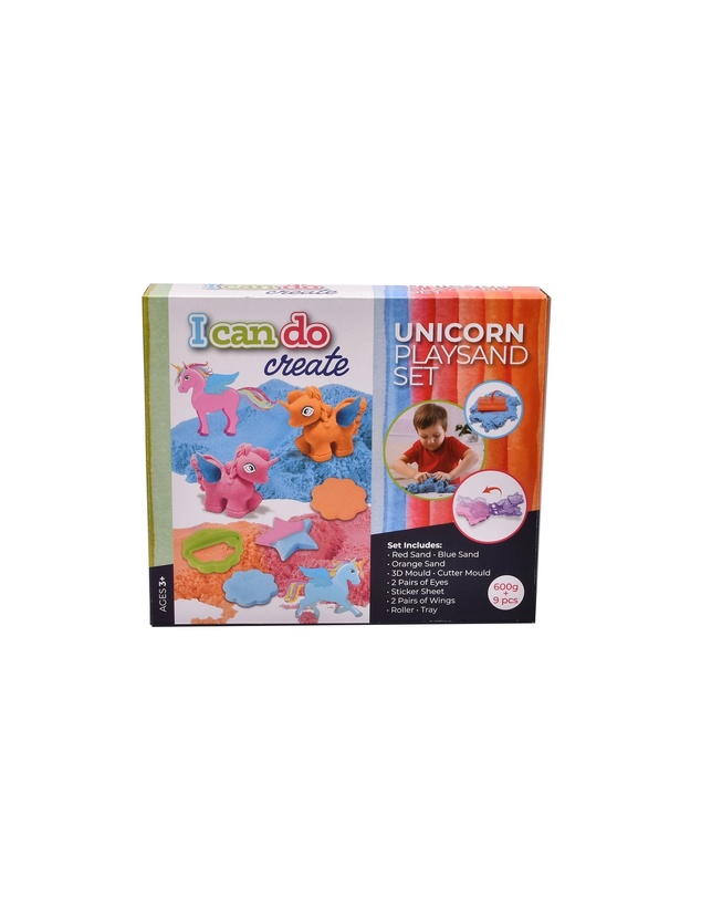 Icando - Unicorn Playsand Set