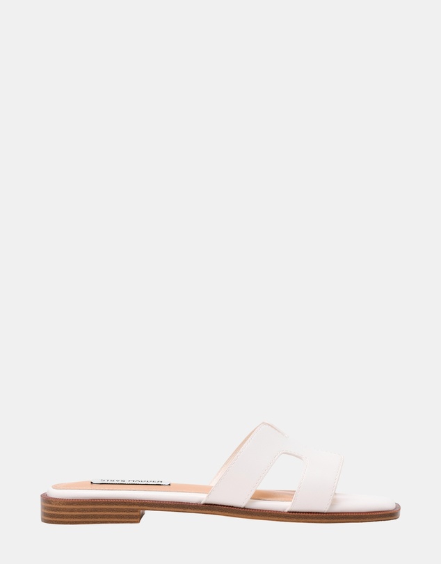 Steve Madden - Haileyy White Sandals